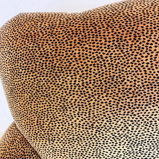 Image 1 of 2x Armchairs With Leopard' Print