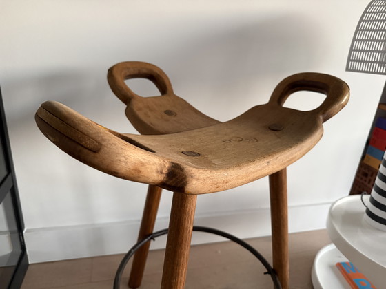 Image 1 of Tabouret de bar espagnol des années 1970