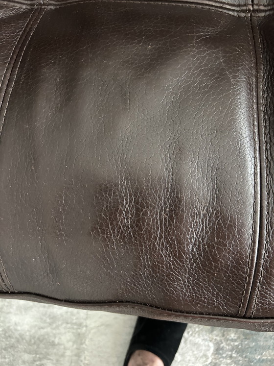 Image 1 of Wunderschönes dunkelbraunes 2 1/2-Sitzer-Sofa von Roche Bobois