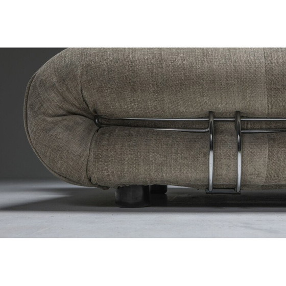 Image 1 of Vintage Soriana 2-Seat Sofa by Afra e Tobia Scarpa for Cassina 1970s