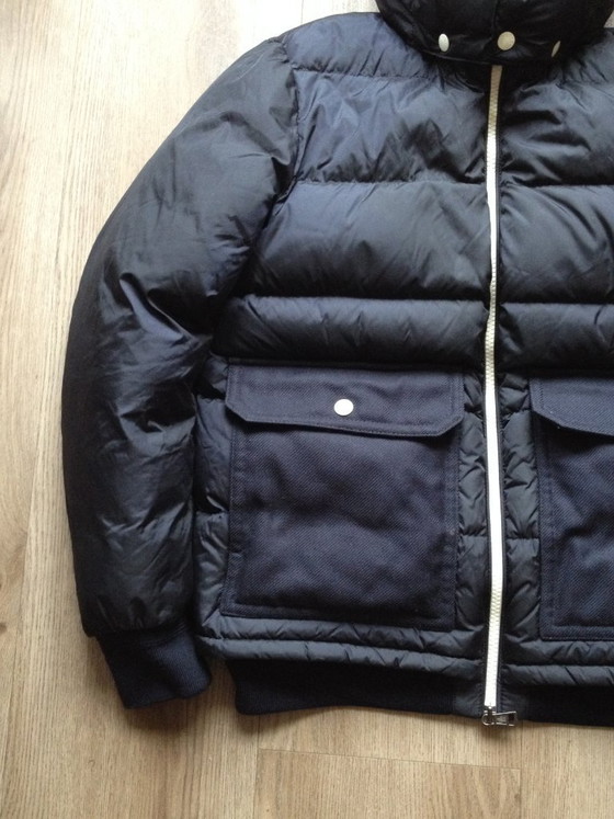 Image 1 of Moncler blue down jacket