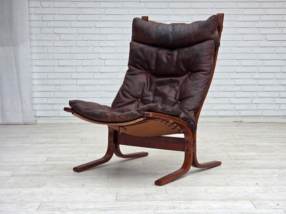 Image 1 of 1970s, Norwegian design by Ingmar Relling, lounge chair, model "Siesta".