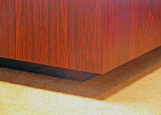 Image 1 of Vintage Scandinavische bar-/plantentafel van palissanderhout