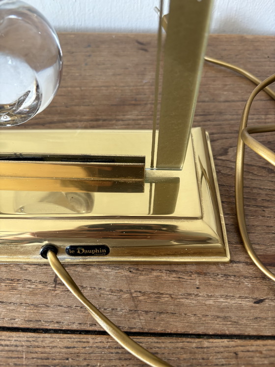 Image 1 of Lampada Le Dauphin Francia “la pomme” - Hollywood Regency