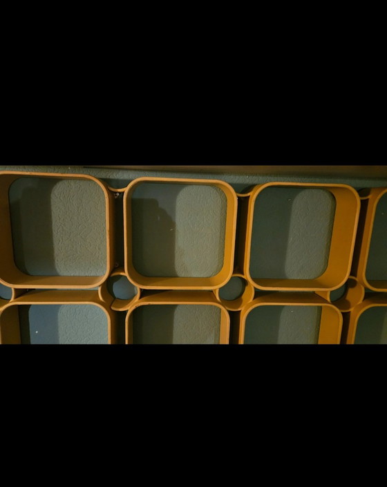 Image 1 of Wanddecoratie, ruimtevaartstijl, jaren 70-stijl, plafondelementen, panelen, kamerschermen, stellingsystemen