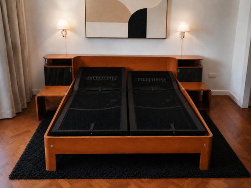 Auping Auronde 180 x 200 Elektrisch – tweepersoonsbedden, Metal, Wood (photo 2 of 5)