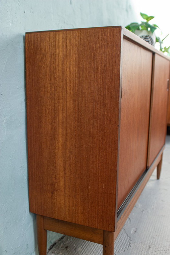 Image 1 of Vintage teak chest of drawers sideboard mid century 60s Danish