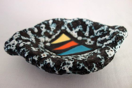 Image 1 of Tazza in ceramica schiumata Vallauris 1950