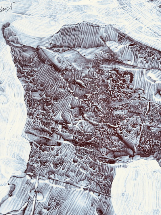 Image 1 of Robert Detheux - Quadro surrealista del 1978 - Il garante