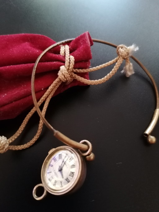 Orologio in oro massiccio con bracciale, Unione Sovietica, 1930 – klokken, Metal, Gold (photo 2 of 9)