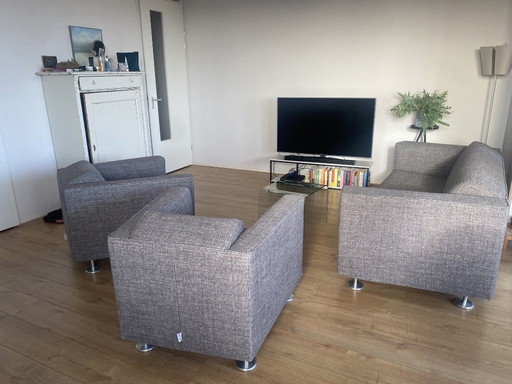 Ontwerp op voorraad: Blizz bank en 2 fauteuils