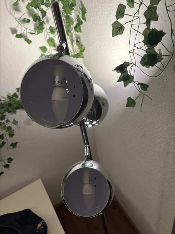 KARE design Calotta Lampada da terra (Modello: 69841) – Lampade da terra, Metallo, Cromo (photo 5 of 5)