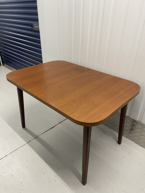 Vintage, Retro Mid-Century Extendable Table – Dining tables, Wood (photo 2 of 7)
