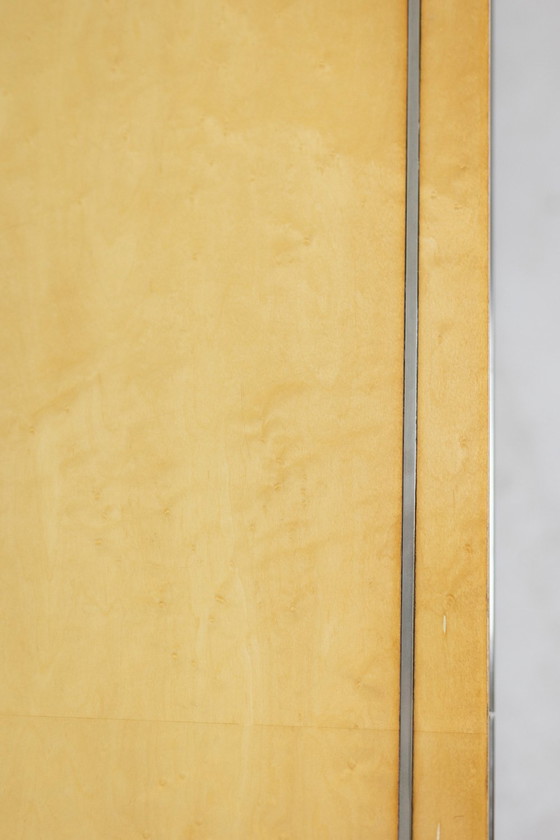 Image 1 of Aparador de madera de abedul de cuatro puertas, década de 1970