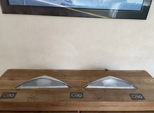 2x Tobias Grau Artur.  Chrome Wall Light