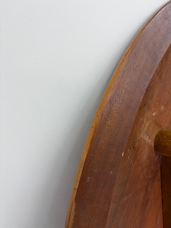 Vintage Danish Design Coffee Table XXL Teak lounge model (Ø130cm) – Wood (photo 10 of 10)