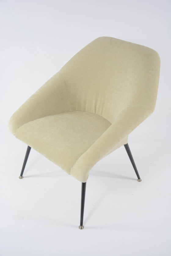 Image 1 of Schelpfauteuil, crème/beige