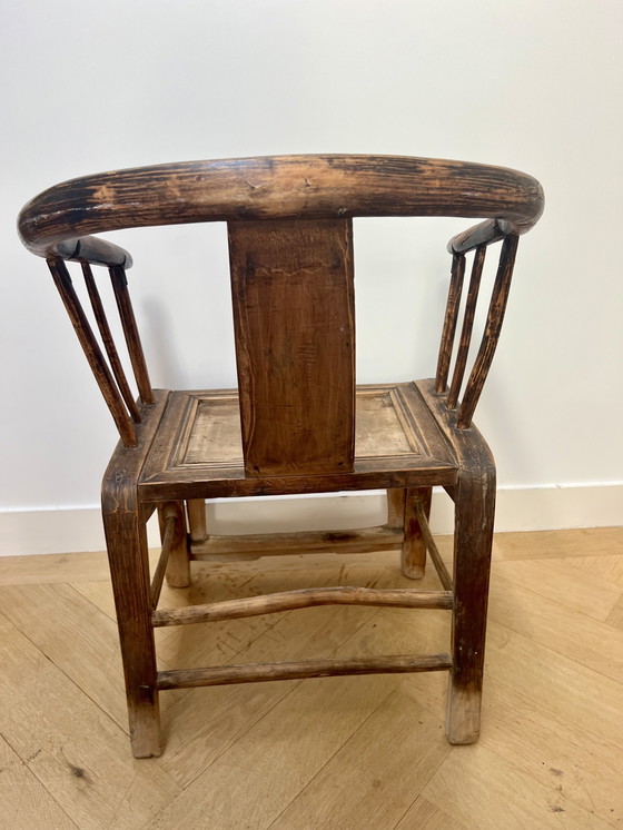 Image 1 of Stoelen 'Hoefijzer' chinois vintage (Set van 4)