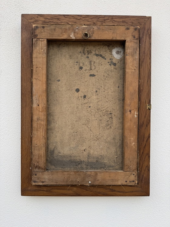 Quadro Scena Galante XIX Secolo Pol Noël – Dipinti e disegni, Tela, Legno (photo 5 of 13)