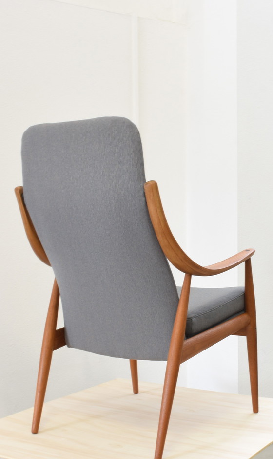 Image 1 of Mid - Century Teak Armchair By Peter Hvidt & Orla Mølgaard For France & Søn / France & Daverkosen, 1960s