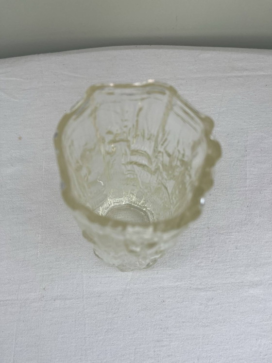Vase cascade en verre – Crystal, Glass, Mid Century Modern (photo 5 of 8)