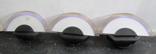 3x Lamp wandlamp Diva  Ezio Didone Arteluce Murano I