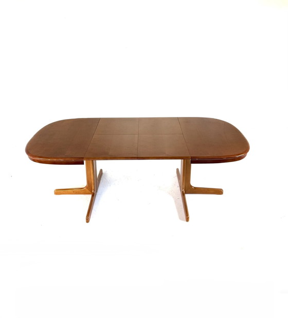 Image 1 of Vintage XL extendable dining table, Lübke '60