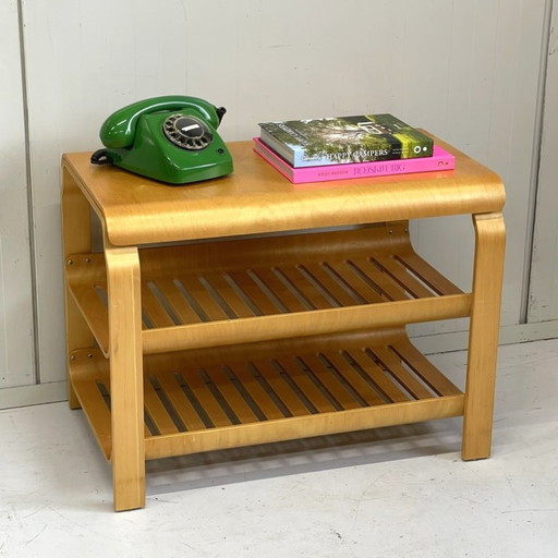 Vintage IKEA R. Clack Tischbank Schrank Holz S90