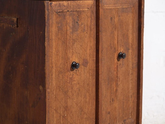 Antique Japanese cedar mizuya ko-dansu furniture, Meiji-Taishō period (c. ) #39 – Storage cabinet, Cast Iron (photo 23 of 40)