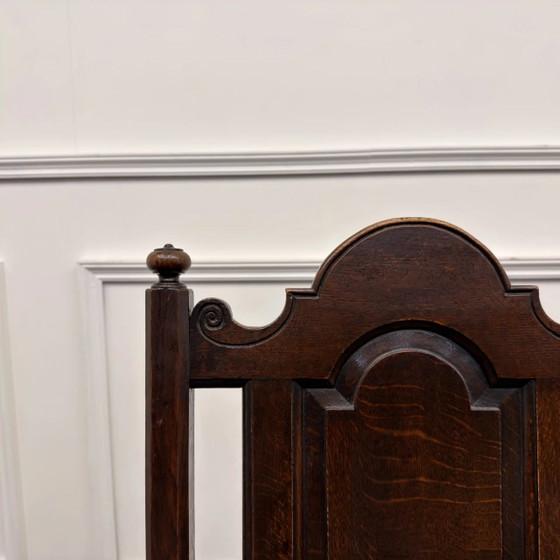 Klassiek Engelse 17e-eeuwse Commode Stoel kopen?, Fauteuils (foto 6 van 9)