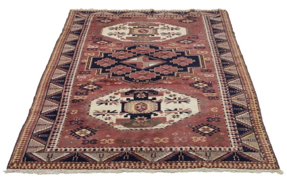 Image 1 of Tapis afghan authentique en laine, ancien, 195 x 140 cm