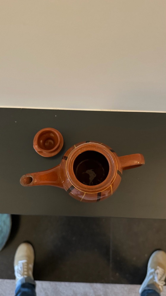 Vintage ceramic teapot – Rheinsberg DDR – VEB Steingutfabrik Rheinsberg, Crockery (photo 2 of 5)