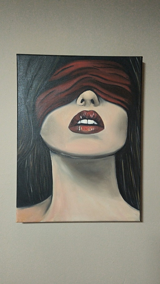Erotic painting – schilderijen tekeningen, Canvas