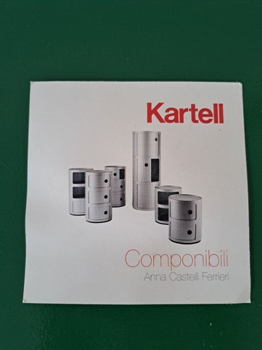2 Armoires Componibili, Kartell, Design Vintage