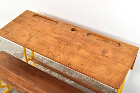 Image 1 of Banco scolastico vintage / banco scolastico anni '50