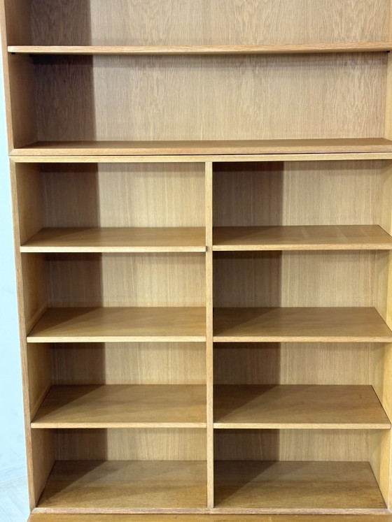 Image 1 of Mid-century classic: IKEA MTP shelf / highboard / sideboard – oak – design Marianne Richter