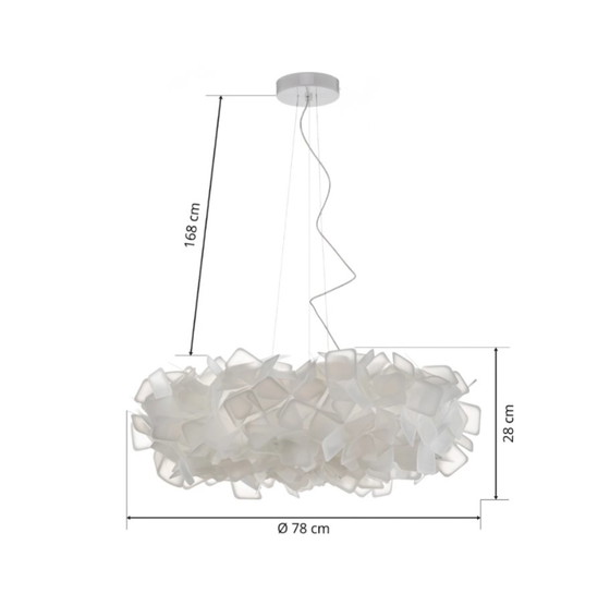 Image 1 of Clizia Slamp; pendant lamp model: large