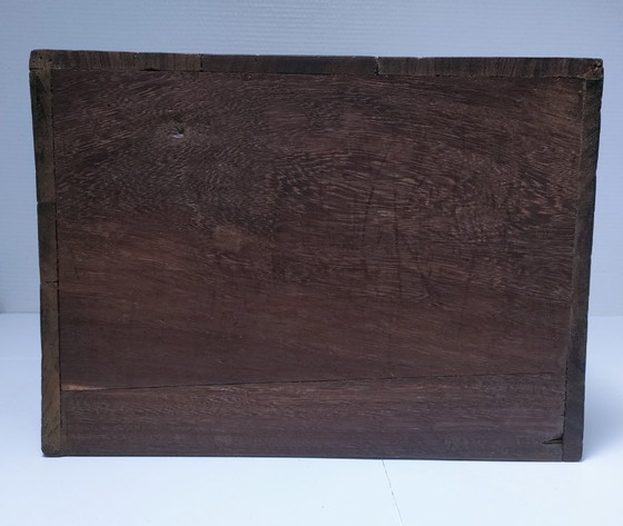 Image 1 of comodino vintage in legno patinato