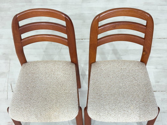 Image 1 of 4x Dyrlund dining chairs, vintage style