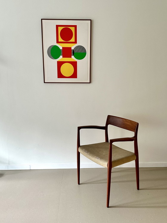 Image 1 of Komplettes 4er-Set Stühle von Niels Otto Möller