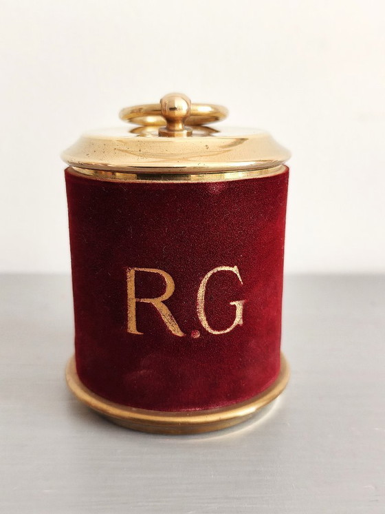 Image 1 of Antico barattolo/tabacchiera per tabacco