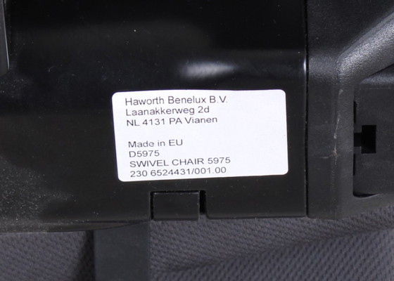 Image 1 of Haworth Comforto 5975 office chair dark gray