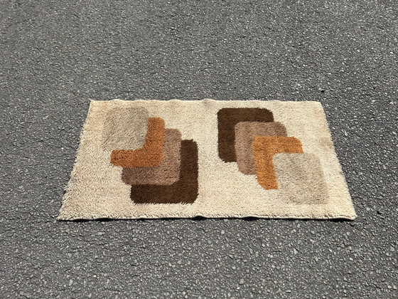 Image 1 of Vintage space age/pop art rug