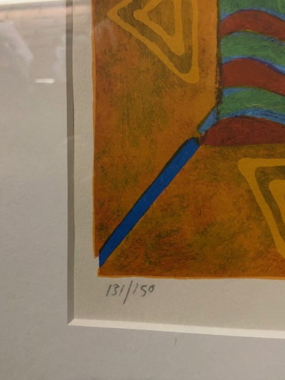 Image 1 of Screen print, Clemens Briels, “Margarita go to the river” in perfect condition 