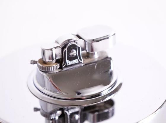 Image 1 of Aansteker en asbak Space Age van YAX JAPAN. Verzamelobject. 70's