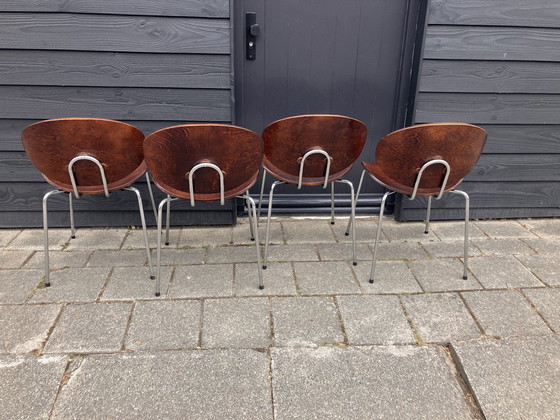 Image 1 of 4x Kurvenstuhl Carsten Buhl