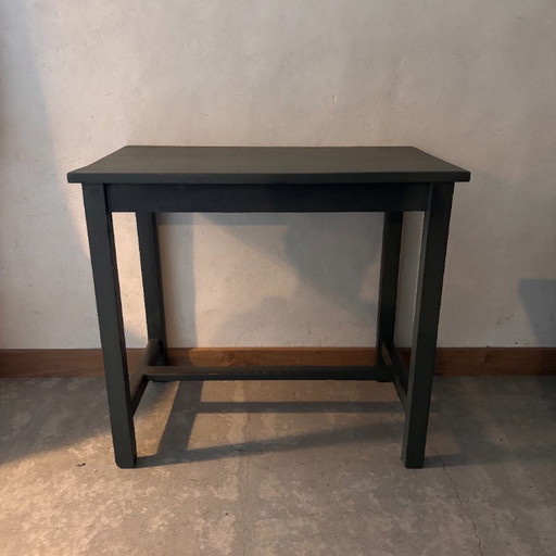 Green side table
