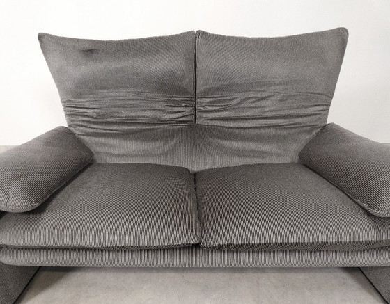 Image 1 of Cassina Maralunga 2 seater - bicolore gray