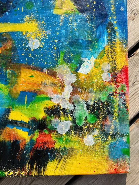 Image 1 of Matias MACHADO - Street Abstraction - Artist painting