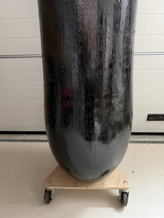 Mega Vase | Hollowed Palm Tree – Wood (photo 4 of 7)